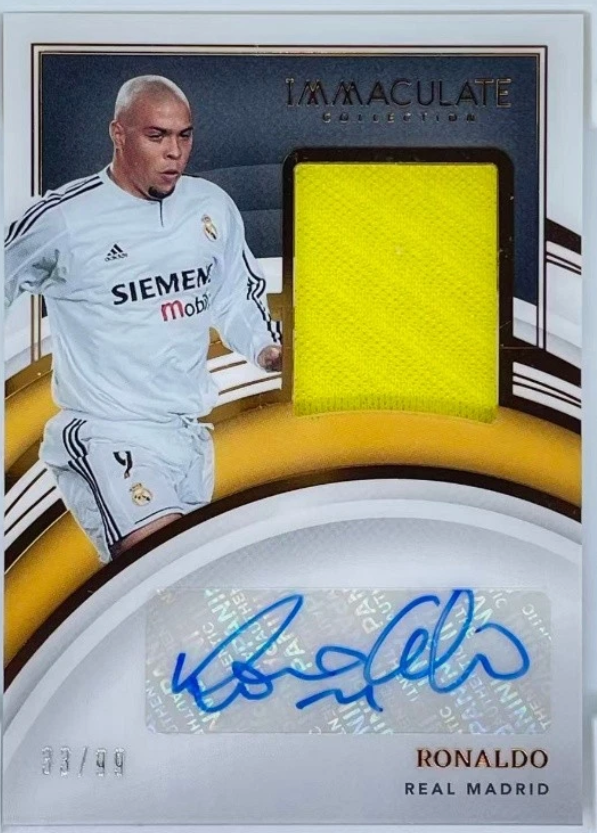 Ronaldo 2022-23 Panini Immaculate Collection Memorabilia Auto 33/99 #MA-R9
