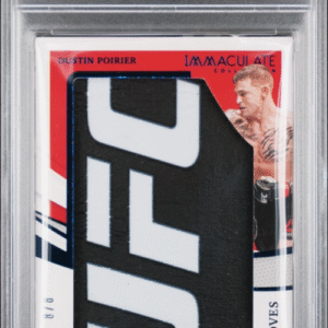 2021 PANINI IMMACULATE COLLECTION JUMBO MEMORABILIA DPR DUSTIN POIRIER GLOVES