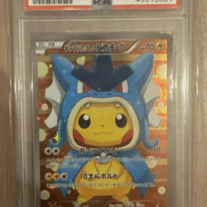 Pokemon Poncho Pretend Gyarados Pikachu Japanese Full Art Promo 151/XY-P PSA 10