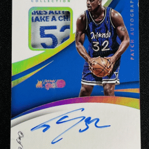 1/1 One Of One ! 2017-18 Immaculate Collection Shaquille O'Neal Tag Patch Auto