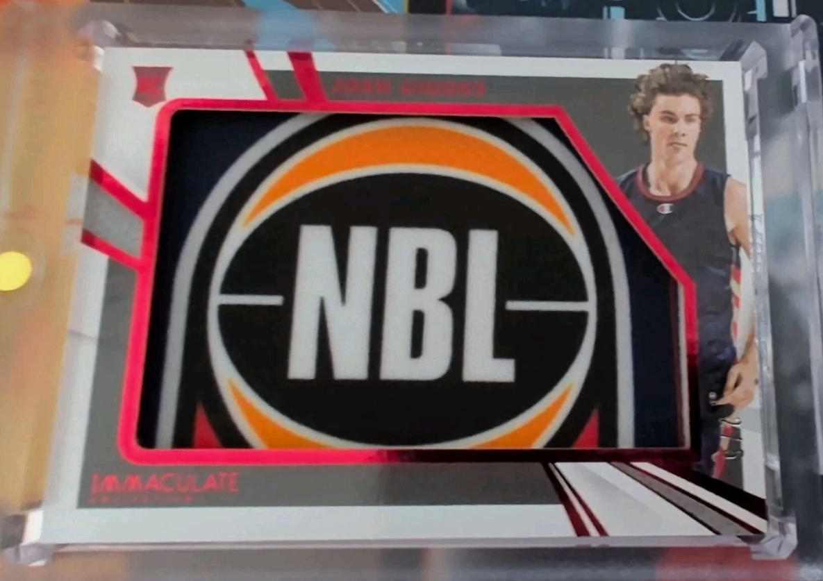 2021 Panini Immaculate Collegiate Josh Giddey Rookie Jumbo Patch RC /5 NBL LOGO